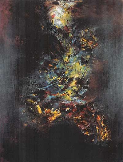 art gallery pierre cherbit oil canvas painter contemporary life